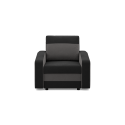 ORION Armchair, Filling - Spring, Color - BLACK + GRAY ORION Armchair, Filling - Spring, Color - BLACK + GRAY