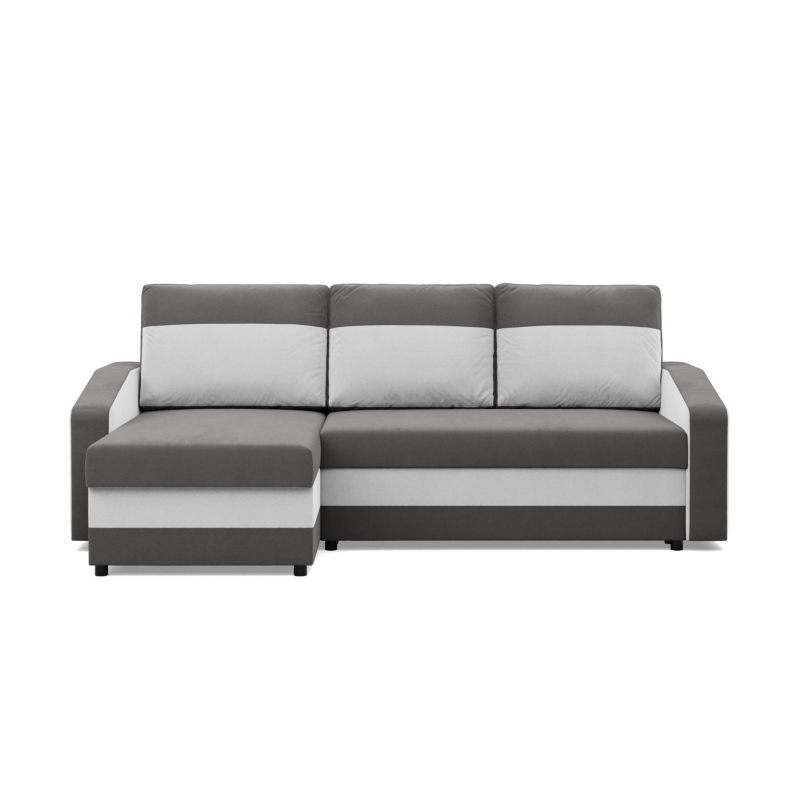 ORION Corner Sofa, Filling - Foam, Color - GRAY + WHITE ORION Corner Sofa, Filling - Foam, Color - GRAY + WHITE