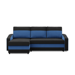ORION Corner Sofa, Filling - Foam, Color - BLACK + INK ORION Corner Sofa, Filling - Foam, Color - BLACK + INK