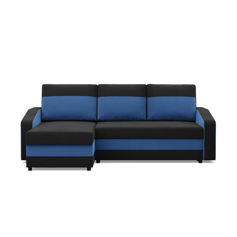 ORION Corner Sofa, Filling - Foam, Color - BLACK + INK ORION Corner Sofa, Filling - Foam, Color - BLACK + INK