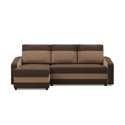 ORION Corner Sofa, Filling - Foam, Color - BROWN + CAPPUCCINO ORION Corner Sofa, Filling - Foam, Color - BROWN + CAPPUCCINO