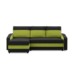 ORION Corner Sofa, Filling - Foam, Color - BLACK + LIME ORION Corner Sofa, Filling - Foam, Color - BLACK + LIME