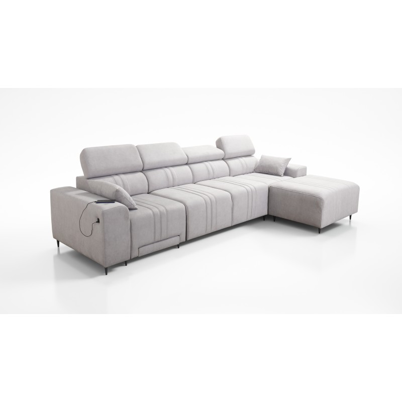 Narożnik Verona XII Mix z funkcją spania oraz funkcją relax manualna tkanina Vena 10 Narożnik Verona XII Mix z funkcją spania oraz funkcją relax manualna tkanina Vena 10