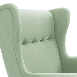VELO Armchair, Color - LIGHT GREEN VELO Armchair, Color - LIGHT GREEN