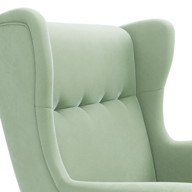 VELO Armchair, Color - LIGHT GREEN VELO Armchair, Color - LIGHT GREEN