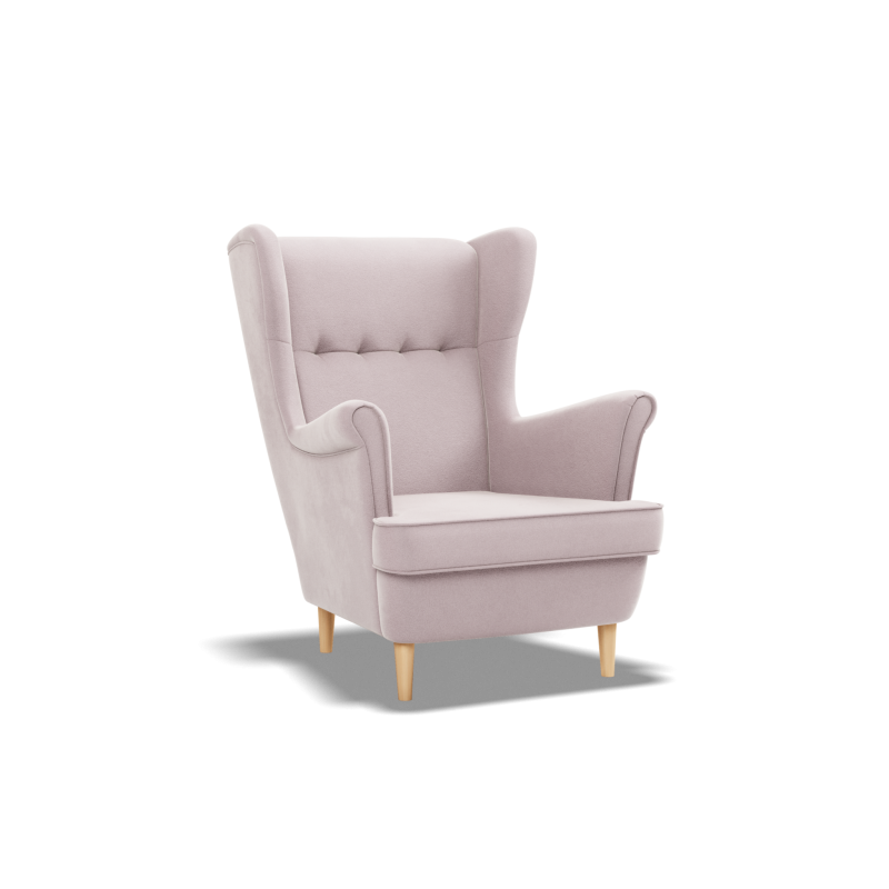 VELO Armchair, Color - LIGHT PINK VELO Armchair, Color - LIGHT PINK