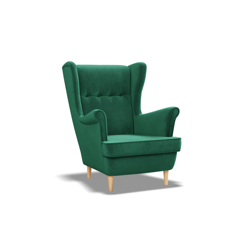 VELO Armchair, Color - BOTTLE GREEN VELO Armchair, Color - BOTTLE GREEN