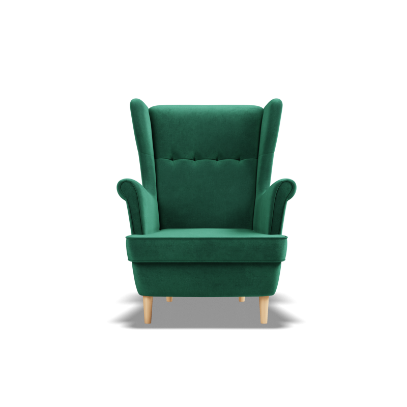 VELO Armchair, Color - BOTTLE GREEN VELO Armchair, Color - BOTTLE GREEN