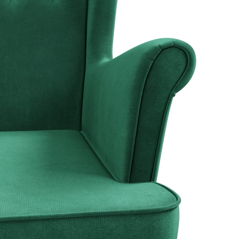 VELO Armchair, Color - BOTTLE GREEN VELO Armchair, Color - BOTTLE GREEN