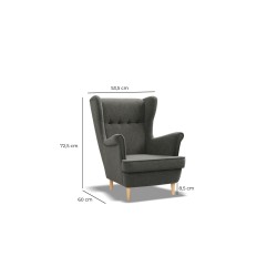 Fotel Velo mini , Kolor - JASNY RÓŻOWY Fotel Velo mini , Kolor - JASNY RÓŻOWY