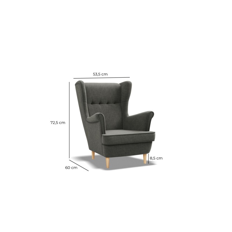 Velo Mini Armchair, Color - NAVY BLUE Velo Mini Armchair, Color - NAVY BLUE