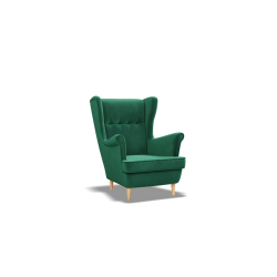 Velo Mini Armchair, Color - BOTTLE GREEN