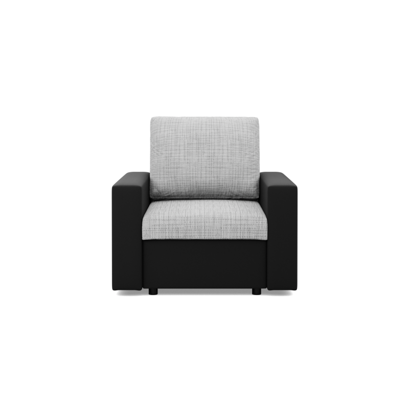 Chair LUNA, Color - GRAY + BLACK Chair LUNA, Color - GRAY + BLACK
