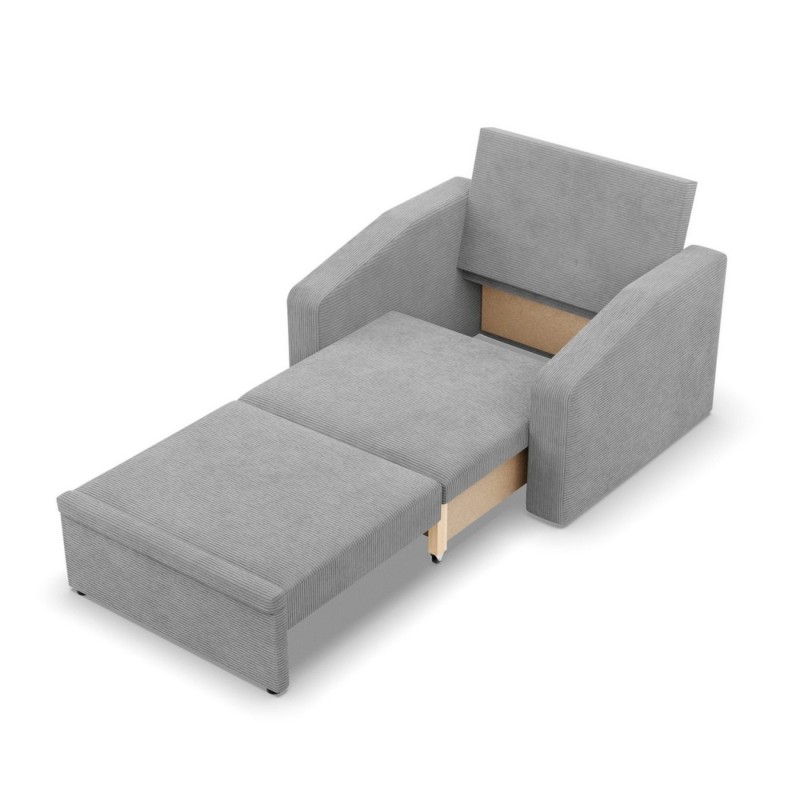 Orbit 90 Reclining Armchair, Color - LIGHT GRAY - Poso 055 Orbit 90 Reclining Armchair, Color - LIGHT GRAY - Poso 055