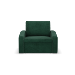 Convertible Armchair Orbit 90, Color - BOTTLE GREEN - Poso 014 Convertible Armchair Orbit 90, Color - BOTTLE GREEN - Poso 014