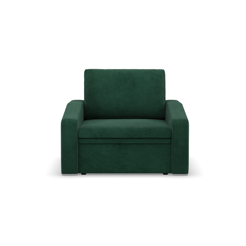 Convertible Armchair Orbit 90, Color - BOTTLE GREEN - Poso 014 Convertible Armchair Orbit 90, Color - BOTTLE GREEN - Poso 014