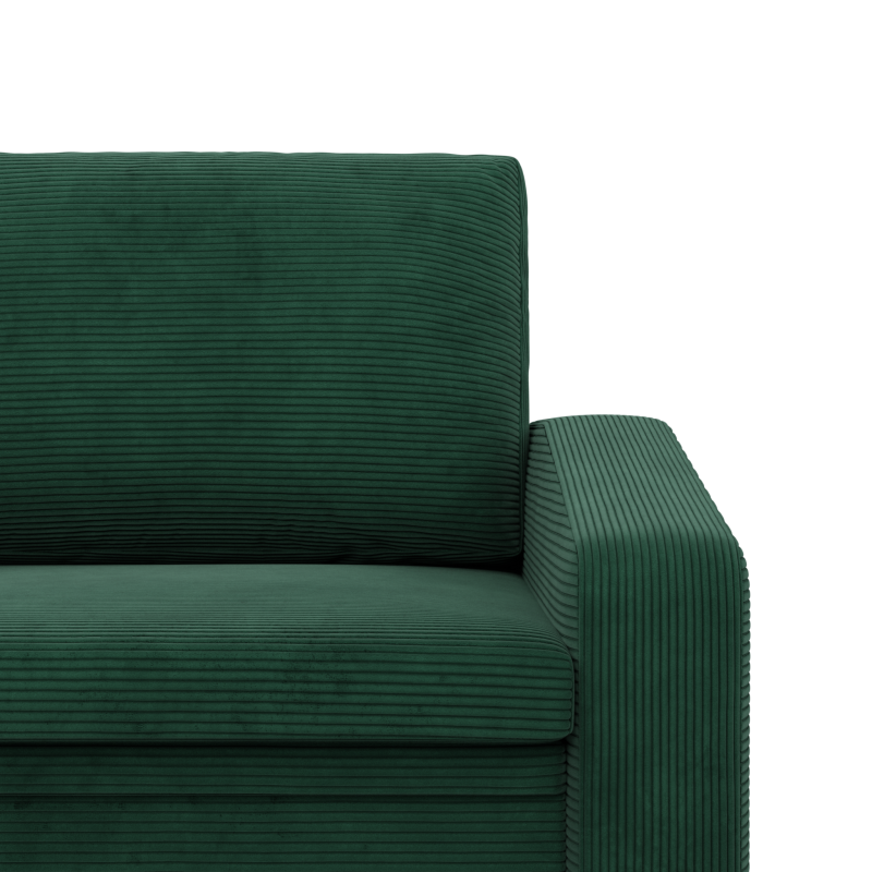 Convertible Armchair Orbit 90, Color - BOTTLE GREEN - Poso 014 Convertible Armchair Orbit 90, Color - BOTTLE GREEN - Poso 014