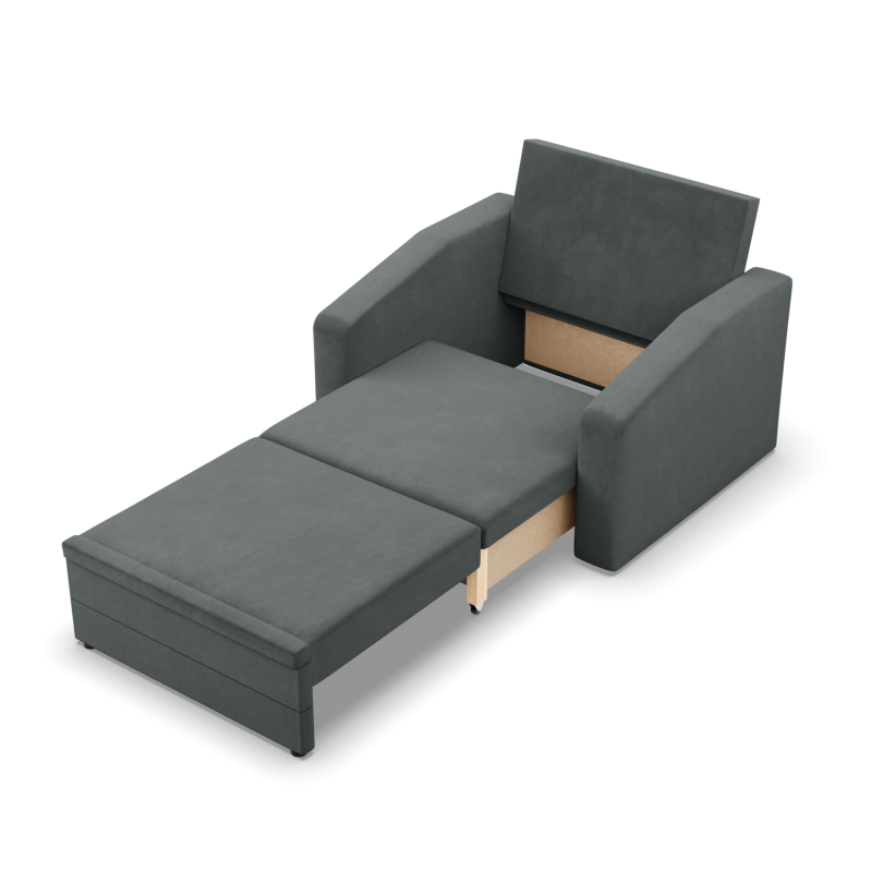 Orbit 90 Recliner Chair, Color - DARK GRAY - Kronos 034 Orbit 90 Recliner Chair, Color - DARK GRAY - Kronos 034