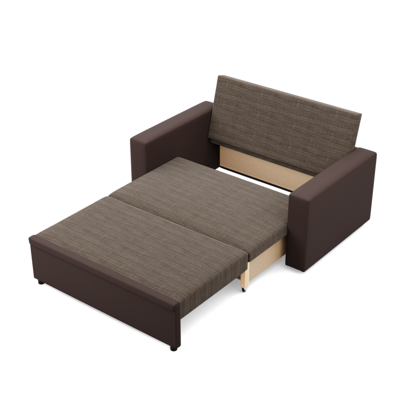 Sofa LUNA , Kolor - BRĄZ + CAPPUCCINO Sofa LUNA , Kolor - BRĄZ + CAPPUCCINO