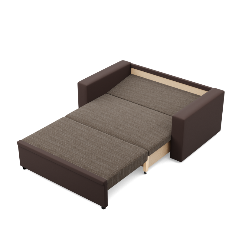 Sofa LUNA , Kolor - BRĄZ + CAPPUCCINO Sofa LUNA , Kolor - BRĄZ + CAPPUCCINO