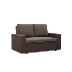Sofa LUNA , Kolor - BRĄZ + CAPPUCCINO
