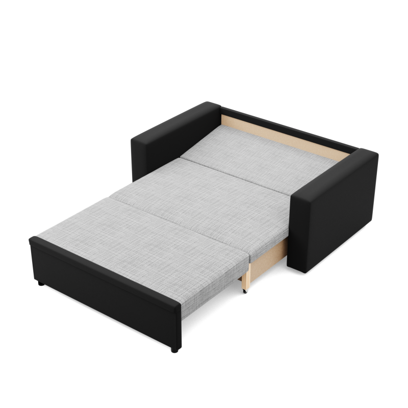 Sofa LUNA, Color - GRAY + BLACK Sofa LUNA, Color - GRAY + BLACK