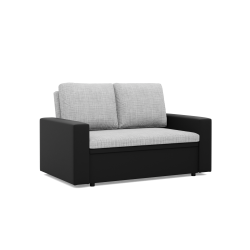 Sofa LUNA , Kolor - SZARY + CZARNY