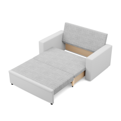 Sofa LUNA , Kolor - SZARY + BIAŁY Sofa LUNA , Kolor - SZARY + BIAŁY
