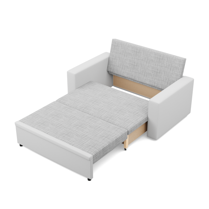 Sofa LUNA , Kolor - SZARY + BIAŁY Sofa LUNA , Kolor - SZARY + BIAŁY