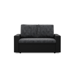 Sofa LUNA , Kolor - CIEMNY SZARY + CZARNY Sofa LUNA , Kolor - CIEMNY SZARY + CZARNY
