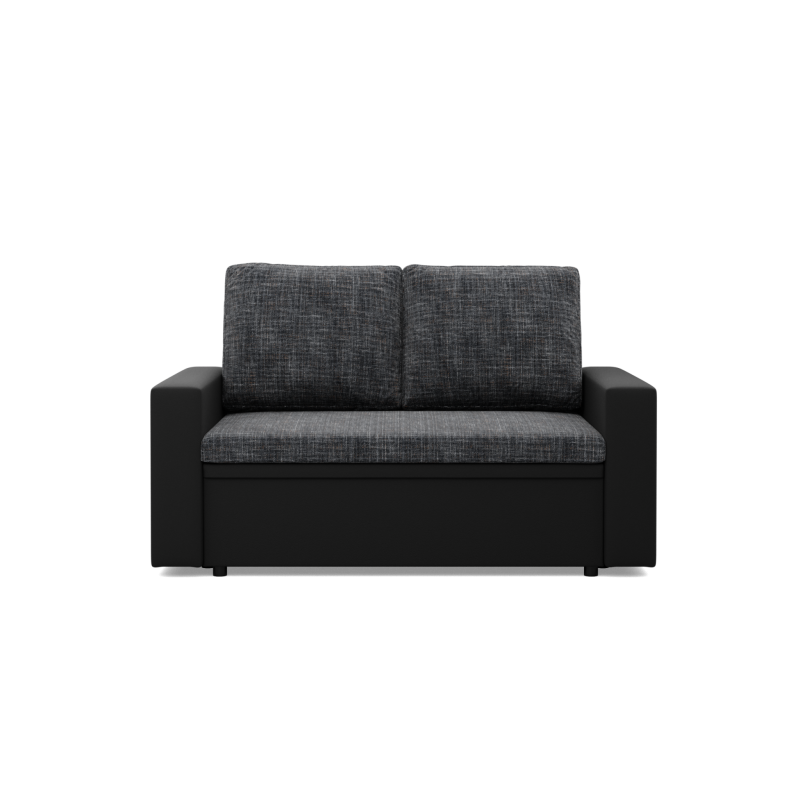 Sofa LUNA , Kolor - CIEMNY SZARY + CZARNY Sofa LUNA , Kolor - CIEMNY SZARY + CZARNY