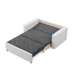 Sofa LUNA , Kolor - CIEMNY SZARY + BIAŁY Sofa LUNA , Kolor - CIEMNY SZARY + BIAŁY