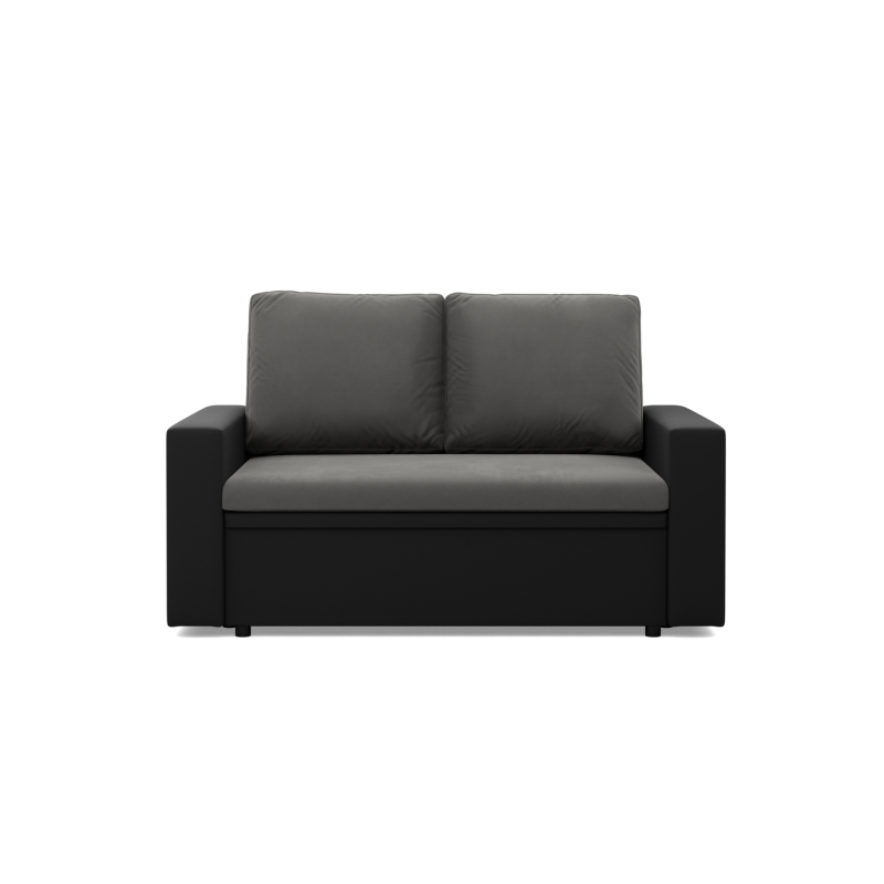 Sofa LUNA , Kolor - POPIEL + CZARNY Sofa LUNA , Kolor - POPIEL + CZARNY