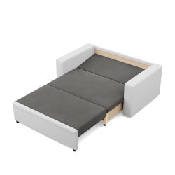 Sofa LUNA , Kolor - POPIEL + BIAŁY Sofa LUNA , Kolor - POPIEL + BIAŁY