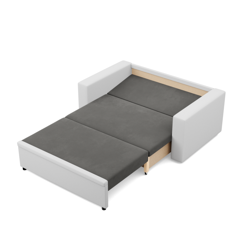 Sofa LUNA , Kolor - POPIEL + BIAŁY Sofa LUNA , Kolor - POPIEL + BIAŁY