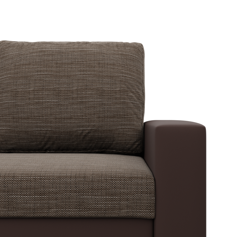 LUNA Corner Sofa, Color - BROWN + CAPPUCCINO LUNA Corner Sofa, Color - BROWN + CAPPUCCINO