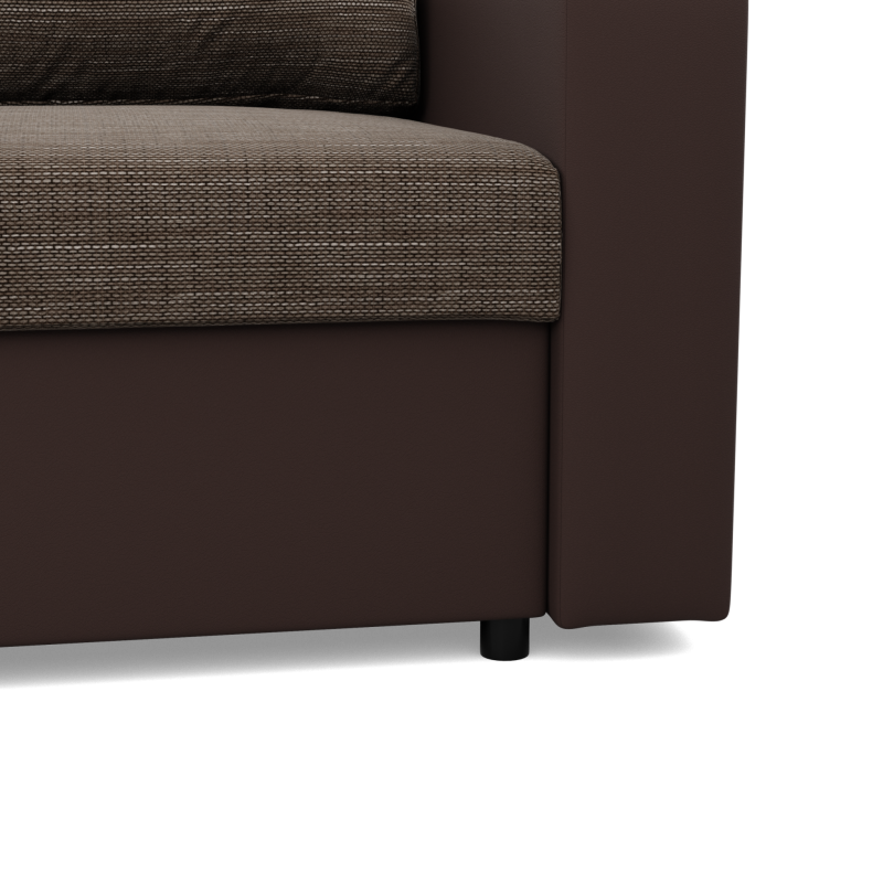 LUNA Corner Sofa, Color - BROWN + CAPPUCCINO LUNA Corner Sofa, Color - BROWN + CAPPUCCINO