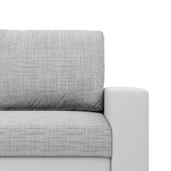 LUNA Corner Sofa, Color - GRAY + WHITE LUNA Corner Sofa, Color - GRAY + WHITE