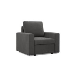 NEO Micro Armchair, Filling - Foam, Color - GRAY, Type of Armrest - Straight