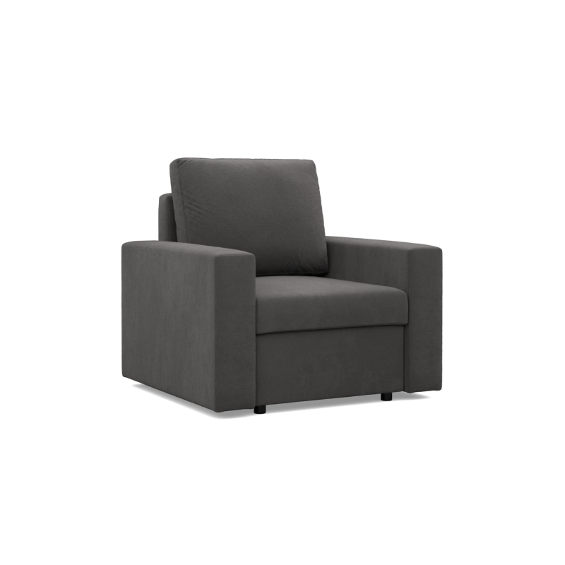 NEO Micro Armchair, Filling - Foam, Color - GRAY, Type of Armrest - Straight NEO Micro Armchair, Filling - Foam, Color - GRAY, Type of Armrest - Straight