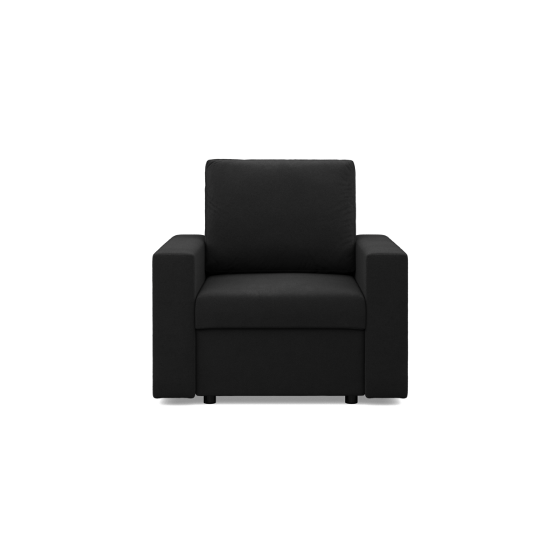 NEO Micro Armchair, Filling - Foam, Color - BLACK, Armrest Type - Straight NEO Micro Armchair, Filling - Foam, Color - BLACK, Armrest Type - Straight