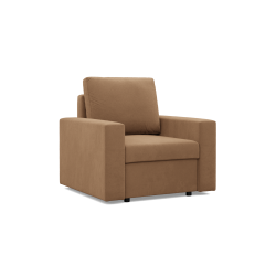 NEO Micro Armchair, Filling - Foam, Color - CAPPUCCINO, Armrest Type - Straight