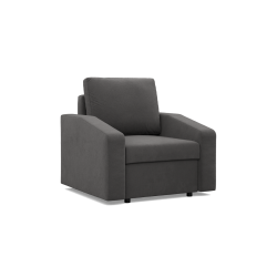 NEO Micro Armchair, Filling - Foam, Color - GRAY, Type of Armrest - Slanted