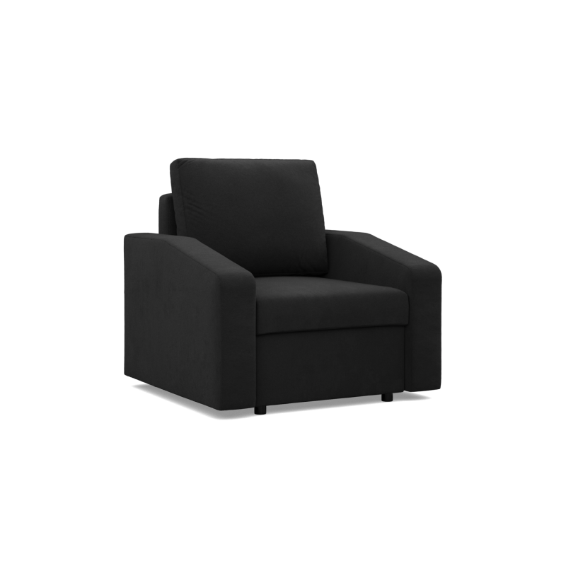 NEO Micro Armchair, Filling - Foam, Color - BLACK, Armrest Type - Angled NEO Micro Armchair, Filling - Foam, Color - BLACK, Armrest Type - Angled