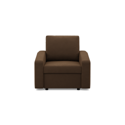 NEO Micro Armchair, Filling - Foam, Color - BROWN, Armrest Type - Slanted NEO Micro Armchair, Filling - Foam, Color - BROWN, Armrest Type - Slanted