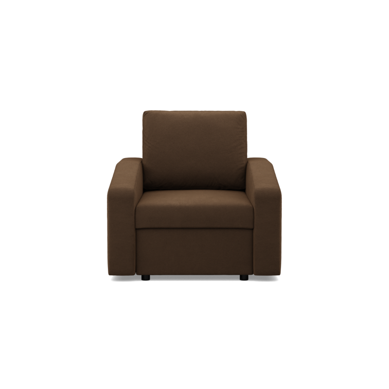 Sillón NEO Micro, Relleno - Espuma, Color - MARRÓN, Tipo de reposabrazos - Inclinado Sillón NEO Micro, Relleno - Espuma, Color - MARRÓN, Tipo de reposabrazos - Inclinado