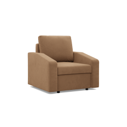 NEO Micro Armchair, Filling - Foam, Color - CAPPUCCINO, Armrest Type - Slanted