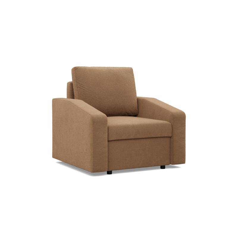 NEO Micro Armchair, Filling - Foam, Color - CAPPUCCINO, Armrest Type - Slanted NEO Micro Armchair, Filling - Foam, Color - CAPPUCCINO, Armrest Type - Slanted