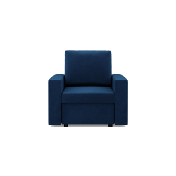 NEO Kronos Armchair, Filling - Spring, Color - NAVY BLUE, Type of Armrest - Straight NEO Kronos Armchair, Filling - Spring, Color - NAVY BLUE, Type of Armrest - Straight
