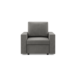 NEO Kronos Armchair, Filling - Spring, Color - LIGHT GRAY, Armrest Type - Straight NEO Kronos Armchair, Filling - Spring, Color - LIGHT GRAY, Armrest Type - Straight